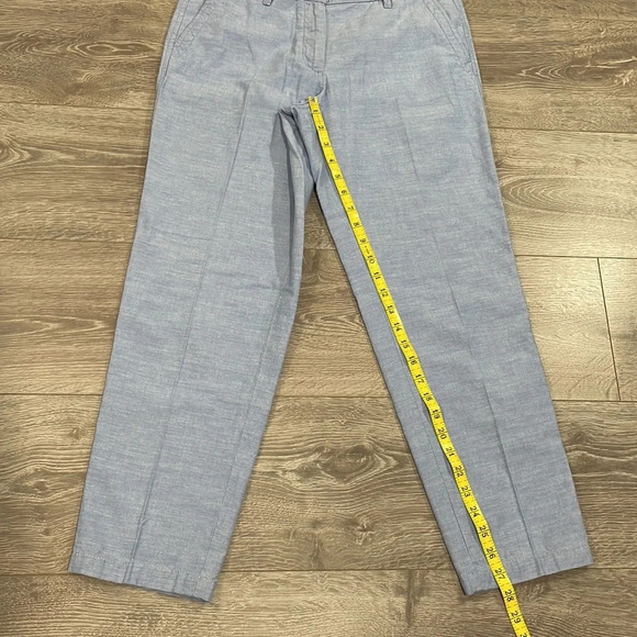 Talbots Relaxed Chinos in Newport Chambray 6P - Picture 12 of 15